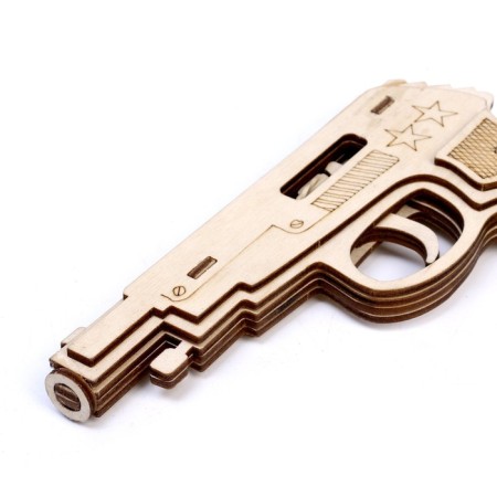 Pistol "Rezin -shooting" with targets-2