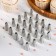 Set of pastry nozzles, d = 1.5 cm, 24 pcs, in the case, mix nozzles