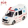 Ambulance radio -controlled machine operates on batteries, light and sound effects