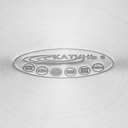Altyn Mantock, 8.5 l, d = 22 cm, 2 sections, glass cover, with a heat distribution layer, glass cover, induction-5