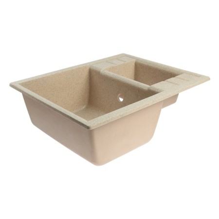 Curler for a kitchen made of Zein 190/Q5, 612x505 mm, rectangular, overflow, sandy color-4