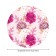 Tables on the table “Bright colors”, round, oxford, elastic band, size 120x120 cm, diameter 75-100 cm