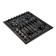 Hlect surface Maunfeld Eghe.64.63cb.r/G, gas, 4 burners, black