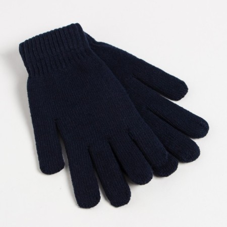Male gloves double, mix color, size 8-9 (20-24)-4