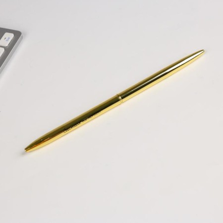 Gift handle in the case of "tender", metal gold-1