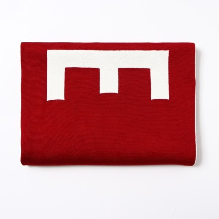 Female Bilateral Mist Red/Dairy Scarf, size 47*226cm-7