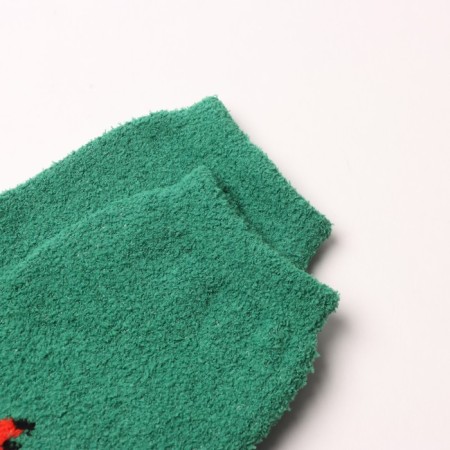 Women's socks "Dancing Dragon", green color, size 36-40-1