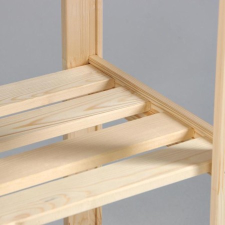 Wooden rack reinforced 150x64x37.5cm, 4 regiments-2