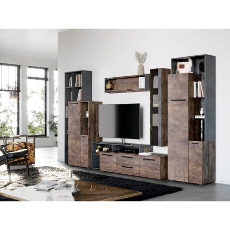 Hanging shelf "Glasgow", 1200x175x320, metal Brooklyn/taxonia-2