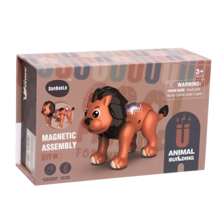 Magnetic designer "Leo", 7 parts-4