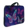 Folder for drawings and drawings A3, 470 x 350 x 20 mm, with handles, textile, calligrata "butterflies"