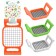 Vegetable engine for salad, color mix
