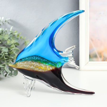 Suvenir glass "Tropical fish" for Murano glass 21x7x24 cm