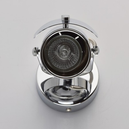 Algol Chase STAS, 1x50W GU10, chrome 9x9x17 cm-5