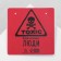 Acryl Earrings "Toxic", Salad color
