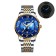 Men's wrist watches, D-4 cm, L-26 cm strap, 5 atm, luminous