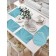 Set of napkins for setting the table "Illusory tunnel", rectangular, size 32x46 cm, 4 pcs