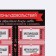 A set of coupons for two "for a passionate evening", 10 coupons, 11 x 20 cm