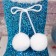 Gift packaging "Boot", blue color