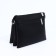 Bag Cross-Bodi with a zipper, 2 outer pockets, black color