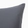 Pillowcase Ethel 70x70 cm, dark gray color, maco-satin, 114g/m2, 100% cotton