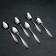 Teaspoon "Antoshka", h = 14 cm, thickness 2 mm, silver color