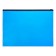 The convert folder on ZIP-Molniya, A4, 180 microns, Erichkrause "Diamond Total Black", translucent, embossing, blue