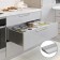 Cappio RSC030 handle, m/o 160 mm, graphite color