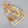 Bag Gift Organza "Golden City", 16 x 24 cm +/- 1.5 cm, New Year