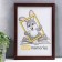 Photo frame plastic L-5 21x30 cm nut (plastic screen)
