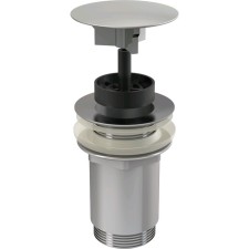 Донный клапан для раковины Alcaplast A396,CLICK/CLACK 5/4", без перелива