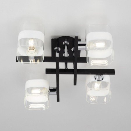 Ceiling chandelier "Virta" E14 4x60 watts-5