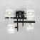 Ceiling chandelier "Virta" E14 4x60 watts