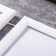 Photo frame in 2 photos 15x20 cm suspended 727 white (plastic screen)
