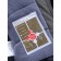 Ski costume for a boy, gray color, height 122 cm