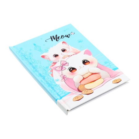 Gift notebook, 45 sheets, line, on the castle of the cats (16.3x12.7cm)-2