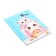 Gift notebook, 45 sheets, line, on the castle of the cats (16.3x12.7cm)