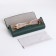 Magnet glass case, length 16 cm, dark green color
