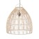 Ceiling Lamp from Rotan "Aldo" 1x120W, E27, 45x45x45 cm