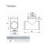 Zein tee, for a round channel, d = 100 mm, ventilation