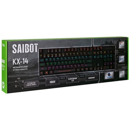 TFN SAIBOT KX-14 Black (TFN, TFN-GM-KW-KX-14BKB) keyboard-6