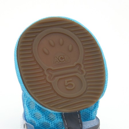 Cross boots, set 4 pcs, 1 size (4 x 3 cm), blue-5