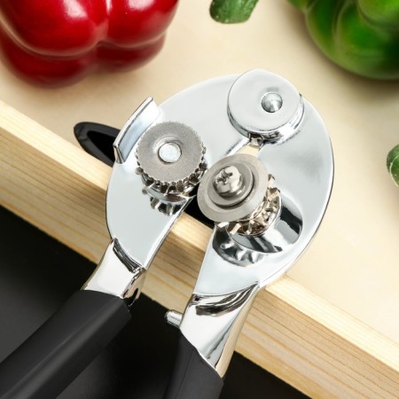 Canning knife adagio, stainless steel, black color-2