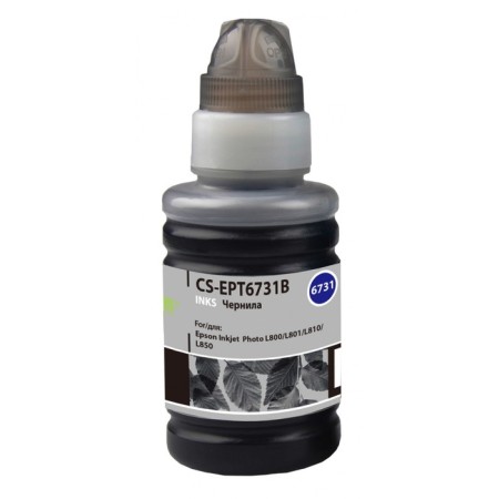 Cactus CS-Ed6731B T6731 ink for Epson L800/L810/L850/L1800, 100ml, Black-1