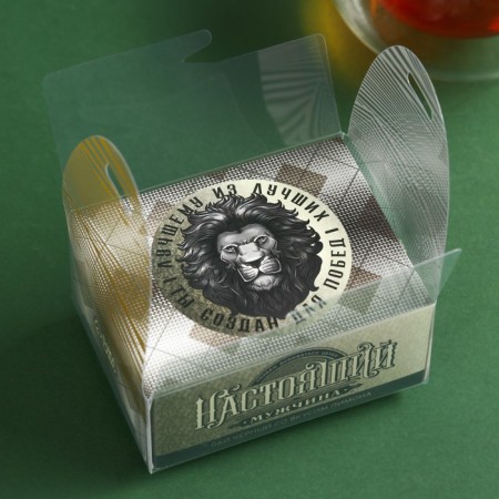Black tea "real man" Taste: lemon, 50 g.-2