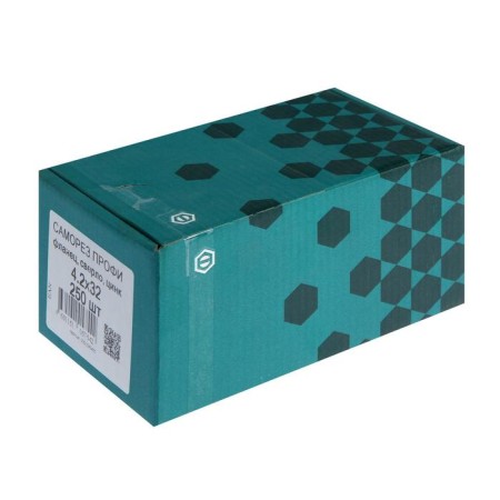 Self -cut through metal with a press -shaped 4.2x32, drill, zinc, 250 pcs-1