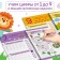 The book is reusable with the marker “Write and Style. Learn numbers ", from 3 years