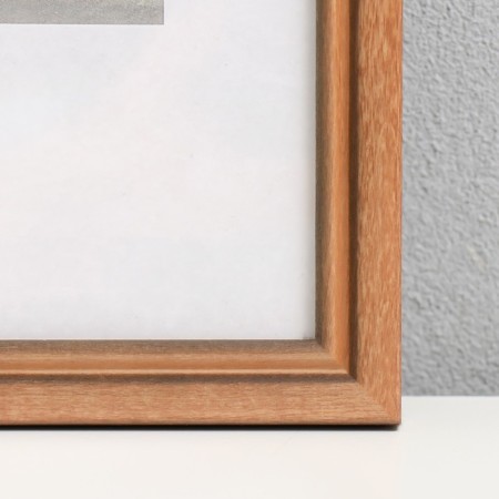 Photo frame tree "Image Art" C15 21x30 cm, (plastic screen), light brown with gold p-1
