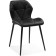 STULL OF A MARAL CARKASAS WALD Metal/Ecokuzha, Black/Black 46x52x75 cm