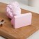 David toothpick stands, pink, 5x5x9 cm